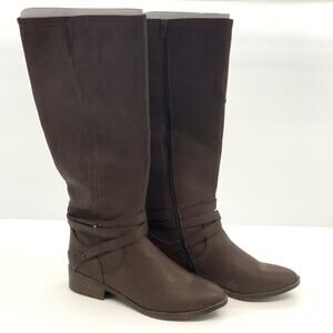 Womens Fergalicious Lennin Vegan Brown Riding Bogo Tall Boots 9